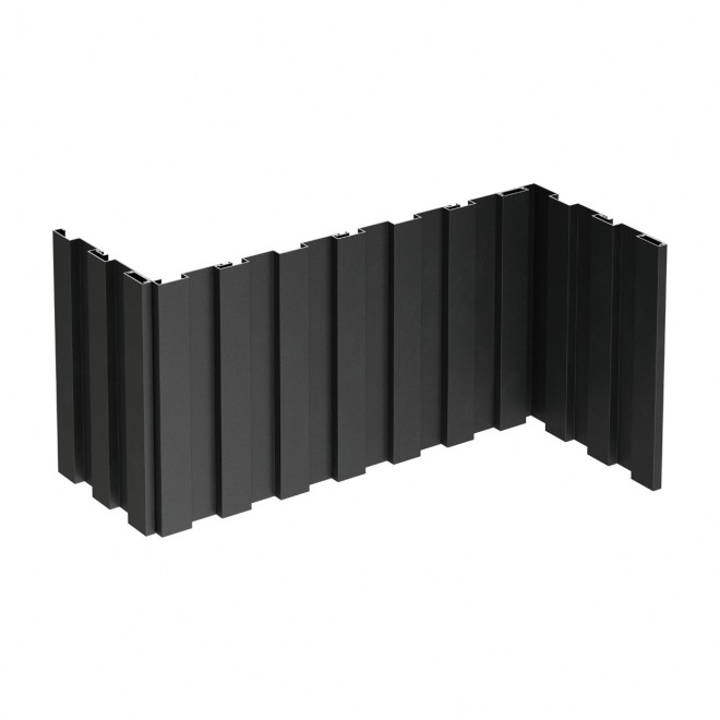 Cladix Aluminium Gevelbekleding Gitzwart RAL9005